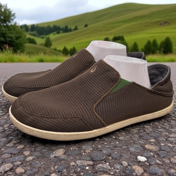 Olukai Nohea Mesh Beach Shoe Vacation Outdoors Hawaii Comfort Men’s Size 10.5 - Picture 1 of 8